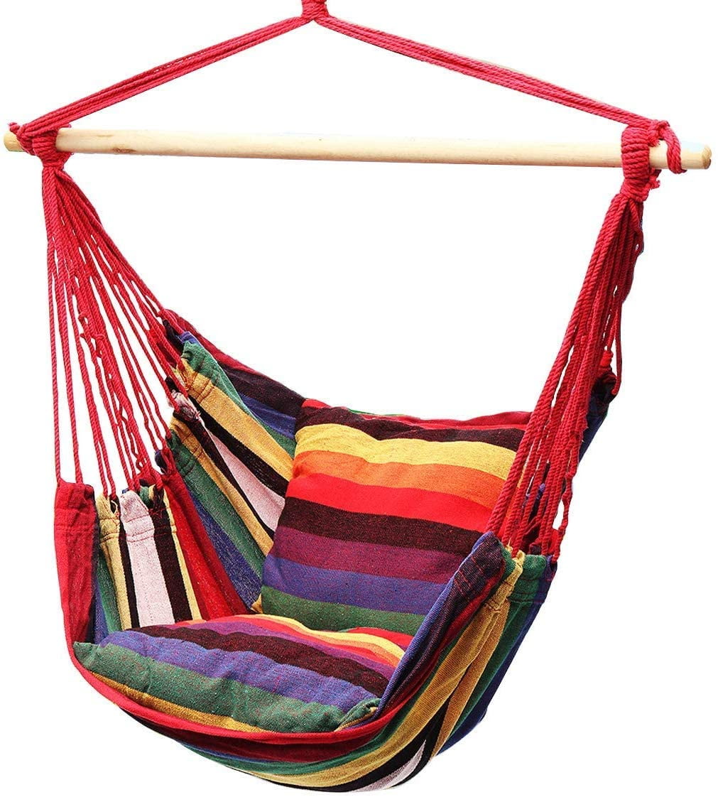IMPRESA Hanging Chair/Hammock Chair Swivel Hook Snap – 500 LB
