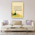 thumbnail image 3 of Deuteronomy 31 8 Bible Verse Wall Art Landscape Nature Painting Canvas Hd Printed Artwork For Bedroom Framed 20×30 in, 3 of 5