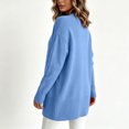 thumbnail image 6 of Cardigan for Women 2026 Plus Size Knit Sweater Casual Open Front Long Sleeve Cardigans Jacket Comfortable Everyday Outerwear with Pockets, 6 of 9