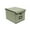 Light Green, variant on EHJRE Foldable Storage Bin Bathroom Kitchen Organizing Books Storage Box Organizer Black
