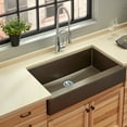 thumbnail image 4 of Elkay Quartz Luxe 35-7/8" x 20-15/16" x 9" Single Bowl Farmhouse Sink with Perfect Drain, Chestnut, 4 of 4