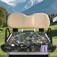 thumbnail image 2 of Bulopur Camo Club Car Golf Cart Seat Covers Easy to Install Golf Cart Towel Seat Covers with 4 Front Pockets& Nonskid Bottom Fits for EZGO, Yamaha, Club Car, 2 of 8