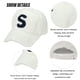 thumbnail image 3 of Gorra de béisbol de lana de cordero ajustable, gorra de béisbol de vellón de peluche, gorra de invierno con agujero para cola de caballo para mujeres, hombres y viajes al aire libre, 3 of 5