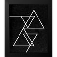 thumbnail image 2 of Louise, Gigi 15x18 Black Modern Framed Museum Art Print Titled - Black Triangle, 2 of 5
