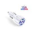 thumbnail image 2 of 1pc White Car Charger, 2 of 4