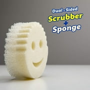 Scrub Daddy Scrub Mommy Dual-Sided Sponge Dye Free - Scratch-Free, Odor Resistant - 1ct