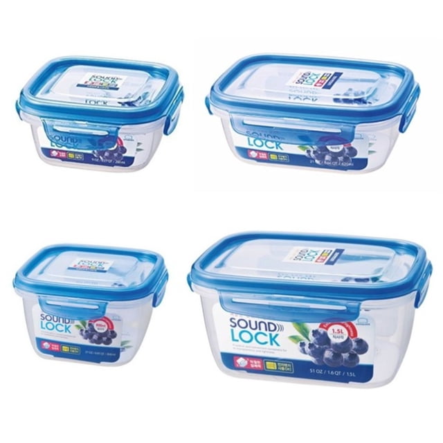 Set De Contenedores Herméticos SOUNDLOCK Lock & Lock Lock & Lock LEPMIX