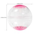 thumbnail image 4 of MasteelfCA Transparent Pet Hamster Exercise Ball Mini Trot Plastic Toys (Pink), 4 of 8