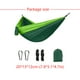 thumbnail image 2 of Naiovety Hamaca portátil de nailon para acampar, cama colgante, deportes a juego de colores exteriores para senderismo, mochilero, balcones de patio carpas No.02 Naiovety OD003579-02B, 2 of 6
