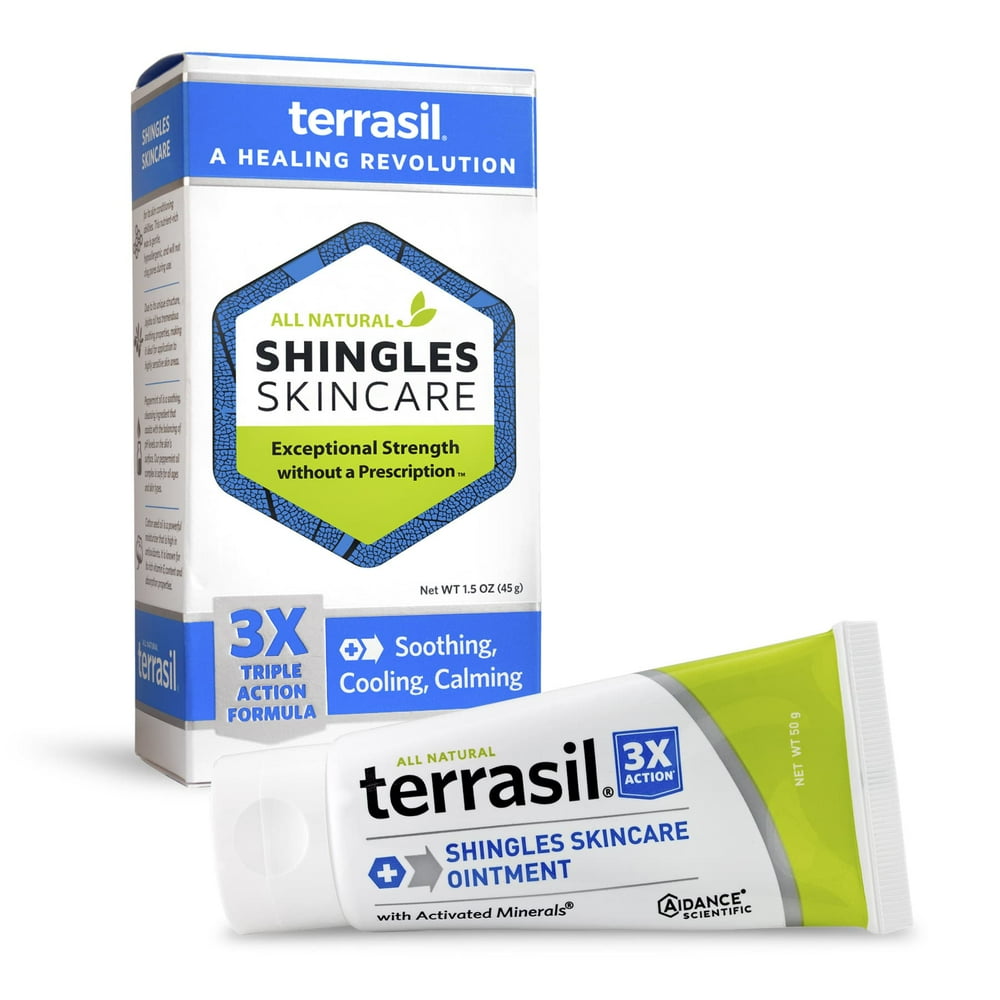 Terrasil® Shingles Skincare Ointment with AllNatural Activated