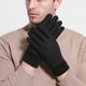 thumbnail image 5 of Qarigey Guantes de invierno Calentador de manos universal Color sólido Deporte Ciclismo Senderismo Hombres Guante Accesorio de ropa Cubierta de mano guantes y mitones Negro Qarigey AP013263-01, 5 of 6