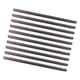 thumbnail image 2 of 10 piezas de moldura de salida de ventilación de aire portátil de 20 cm, rejillas en forma de U Negro, 2 of 4