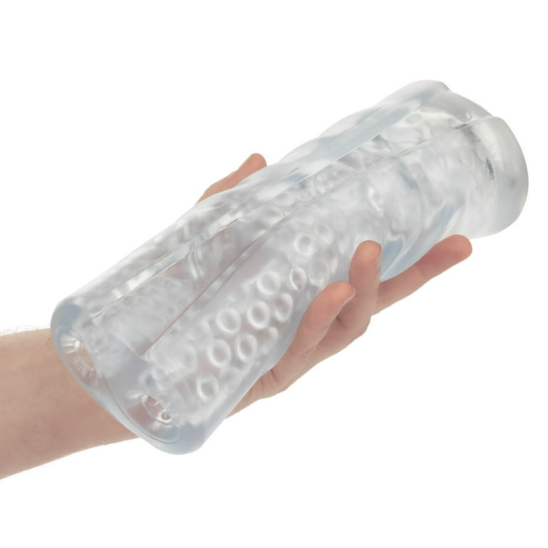 clear sex toy for men XBONP Male Masturbators Cup Sex Toy Adult Toys for Men, Transparent Bulge  Texture Tunnel Male Masturbators, Stroker for Men, Yellow