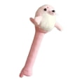 thumbnail image 1 of koolsoo Badminton Racket Handle Cover with Drawstring Absorbent Knitted Stuffed Doll Pink, 1 of 9