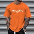 thumbnail image 3 of Big and Tall T Shirts for Men Graphic Comfortable Slim Fit Crew Neck Holiday Pullover Tees Short Sleeve Athletic Workout Shirts Cooling Running Shirt, 3 of 5