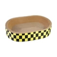 thumbnail image 2 of Cat Scratch Pad Cardboard, Cat Scratching Lounge Bed, Cat Scratcher Bowl, Durable Recycle Board for Furniture Protection, Cat Kitty Training Toy Oval M, 2 of 8