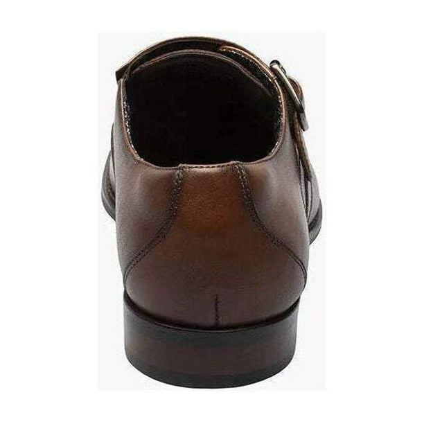 Stacy Adams Karcher Plain Toe Monk Straps-Black Leather 8.5 STACY ADAMS Men main image 3