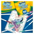 thumbnail image 4 of Crayola Super Tips Washable Markers, 100 Count, 4 of 8