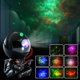 thumbnail image 1 of Proyector de astronauta, Artiflr blanco 360 grados LED cielo estrellas nebulosa galaxia luz nocturna para niños adultos decoración del dormitorio del bebé JM  Lámpara de proyector, 1 of 3