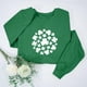 thumbnail image 1 of TaTaai Women’s Casual Round Neck St. Patrick Print Long Sleeve Blouse Loose Fit Graphic Sweatshirt Soft Polyester Pullover Holiday Party Wear Gift, 1 of 6