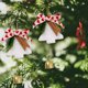 thumbnail image 4 of Campanas de Árbol de Navidad Colgantes, Campanas Colgantes, Decoración de Timbre, Campana de Viento Colgante para Coche de Navidad, Regalo, Decoración Navideña, 4 of 6