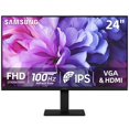 thumbnail image 1 of Monitor Samsung S24 IPS FHD 100 Hz 5 ms FreeSync HDMI VGA, 1 of 9