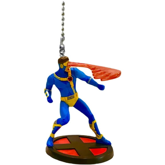 Cyclops X-Men 3” PVC Fan Lamp Light Pull Chain Figure Figurine New