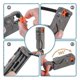 thumbnail image 3 of Coax Cable Crimper Kit Tool for RG6 RG59, Coaxial Compression Tool Kit with 15Pcs F RG6 RG59 Connec, 3 of 5