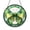 Acrylic 3.5 Inch, variant on Decorative Winged Insect Design Window Hanging – Stained Glass Style Suncatcher