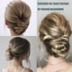 thumbnail image 2 of Zhuge 8 piezas de peines laterales para el cabello, 4 puntas para el cabello, palillos para el cabello en forma de U para mujeres, accesorios para herramientas de peinado del cabello, 2 of 5