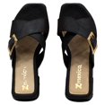thumbnail image 4 of Sandalias para Mujer Zmexico 10255 negro 24, 4 of 4
