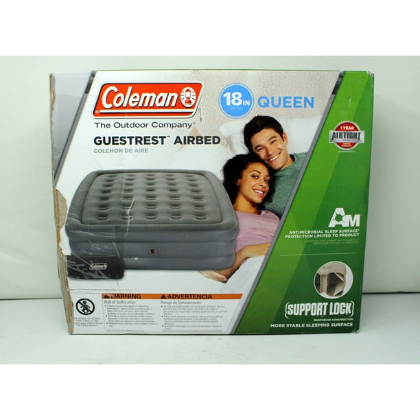 Coleman 18 queen air mattress top