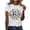 White, variant on Trendfront Womens Jesus Letter Graphic T Shirts Crewneck Casual Loose Fit Short Sleeve Tee Trendy Christian Faith Pullover Clothing