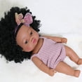 thumbnail image 2 of Staron Baby Doll with Curly Hair, Cute Sport Boys Toy for Kids Children Gift, Hooded Doll, 2 of 3