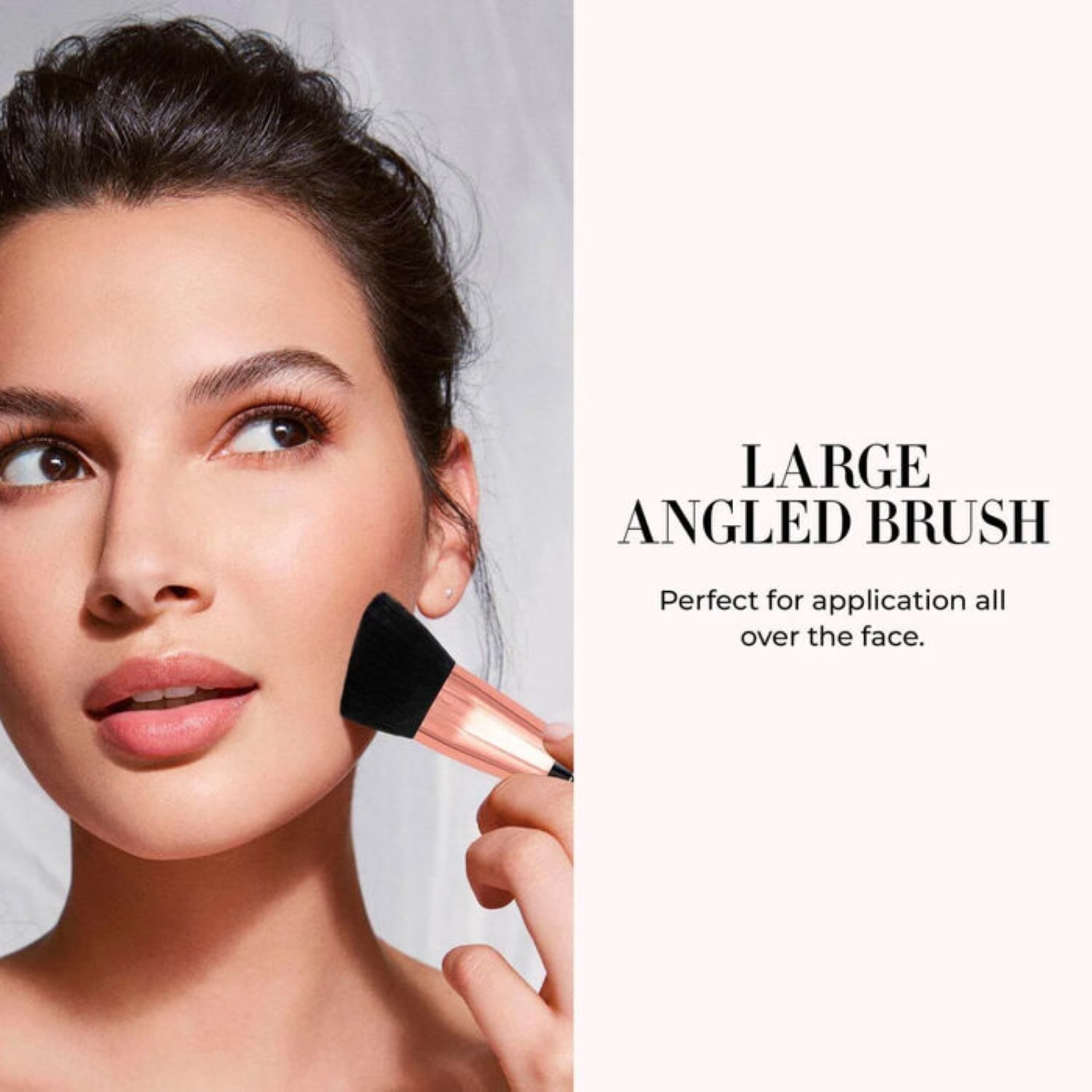 LUMINESS Silk Airbrush Spray Foundation 3-PC Kit - Foundation, Primer & Dual-Sided Makeup Brush - Buildable Coverage, Anti-Aging Formula, Hydrates & Moisturizes, 1 fl oz, Light Medium