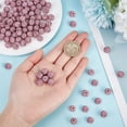 thumbnail image 4 of BUYISI Perles Rondes Scintillantes en Strass Argile Polymère Pavé Perles Disco 10mm Rouge Rose, 4 of 7