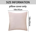 thumbnail image 6 of REGALWOVEN Soft Throw Pillow Covers Set of 2, Modern Decorative Geometric Cushion Cases for Couch Living Room Home Decor Beige 18" x 18", 6 of 6