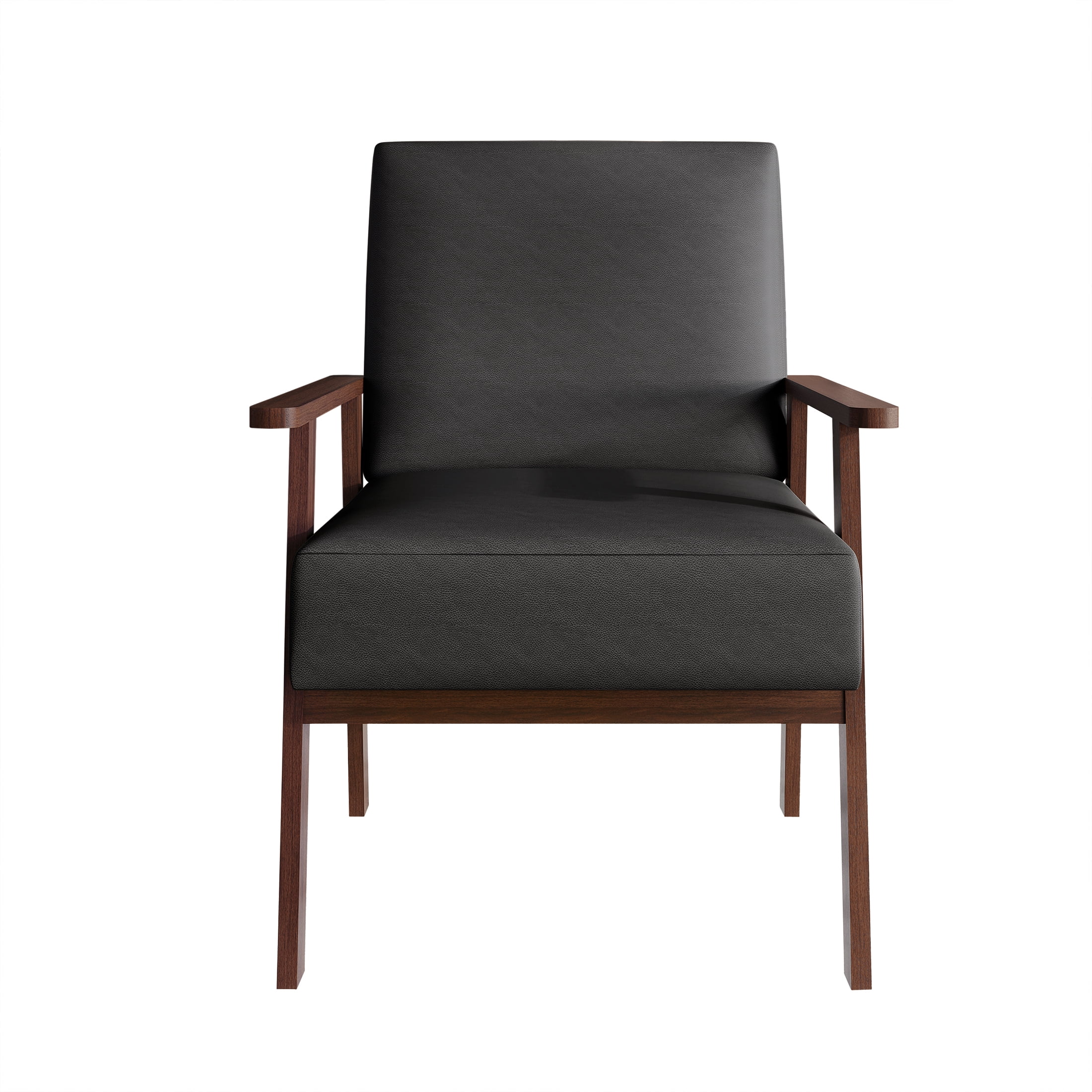 Castle Place Contemporary Accent Chair, Grey
