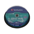 thumbnail image 3 of Verbatim DataLifePlus 10 Pack DVD-RW Discs 4.7GB 4x Rewritable Discs Matte Silver For Video Recording and Data Storage (Spindle), 3 of 17