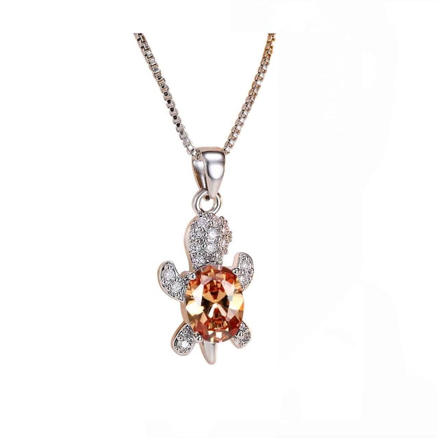 Collar de tortuga para mujer, diseño creativo, moda Animal, adornos, serie Animal, joyería Wmkox8yi sjalhkljlk996