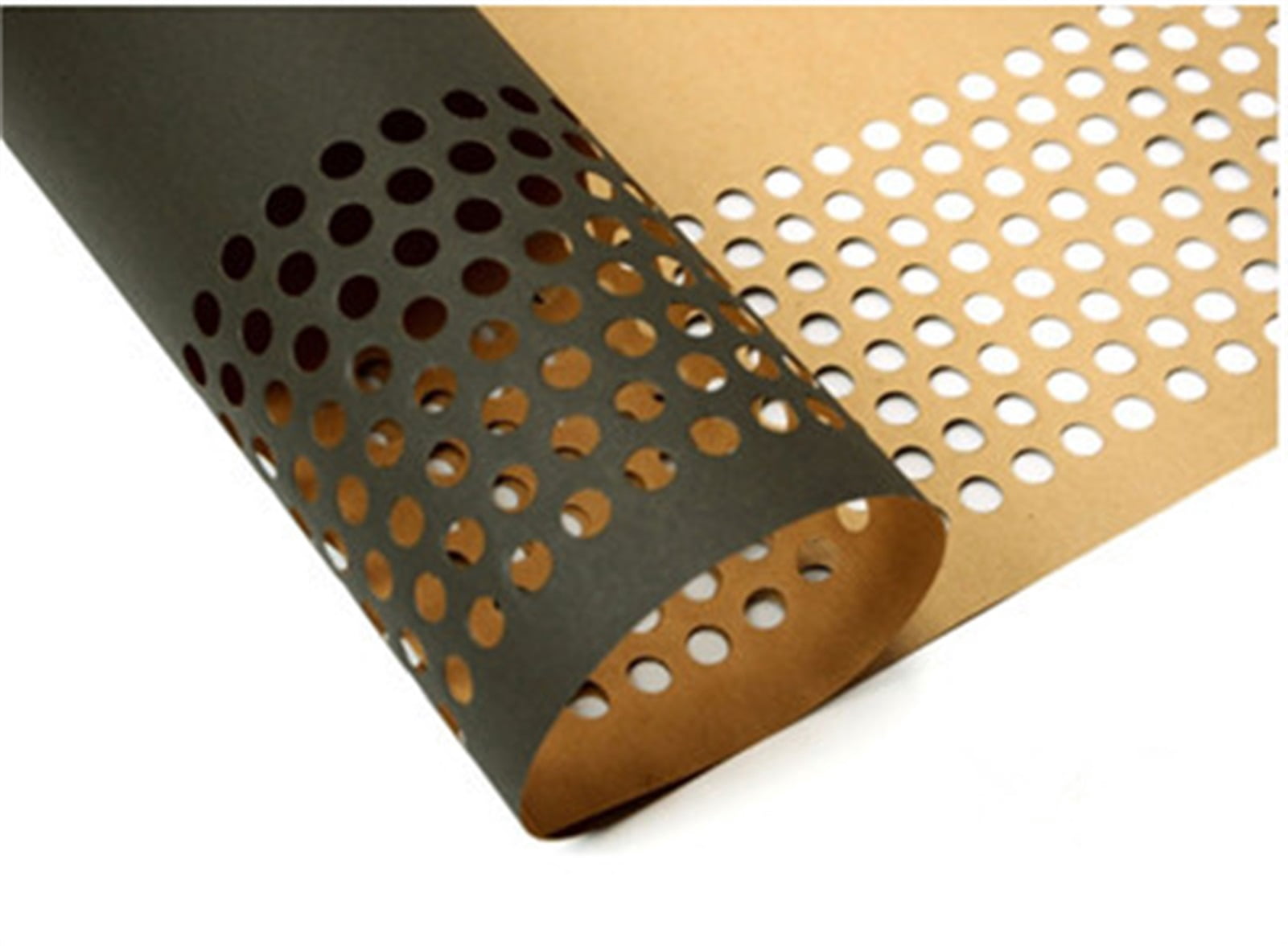 10pcs Kraft Paper with Hole Gift Wrapping Paper Flower Wrapping Paper Kraft Paper Handmade Craft Supply New Year Gift Wrapping
