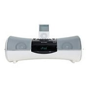 Sharp i-Elegance DK-A1 - Clock radio with Apple Dock cradle - 14 Watt