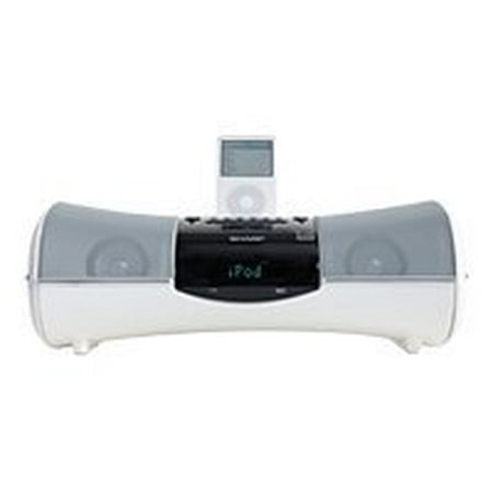 Sharp i-Elegance DK-A1 - Clock radio with Apple Dock cradle - 14 Watt
