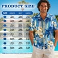 thumbnail image 6 of Psesaysky Blue Hawaii Palm Hibiscus Dress for Womens with Matching Mens Shirts,Sleeveless Tank Summer Sundress with Pockets Beach Vacation Shirts for Couples Hawaiian Outfits-S, 6 of 7