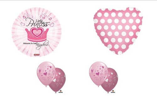 Princess Kingdom Girl BABY Shower Balloons Decorations Supplies by Anagram