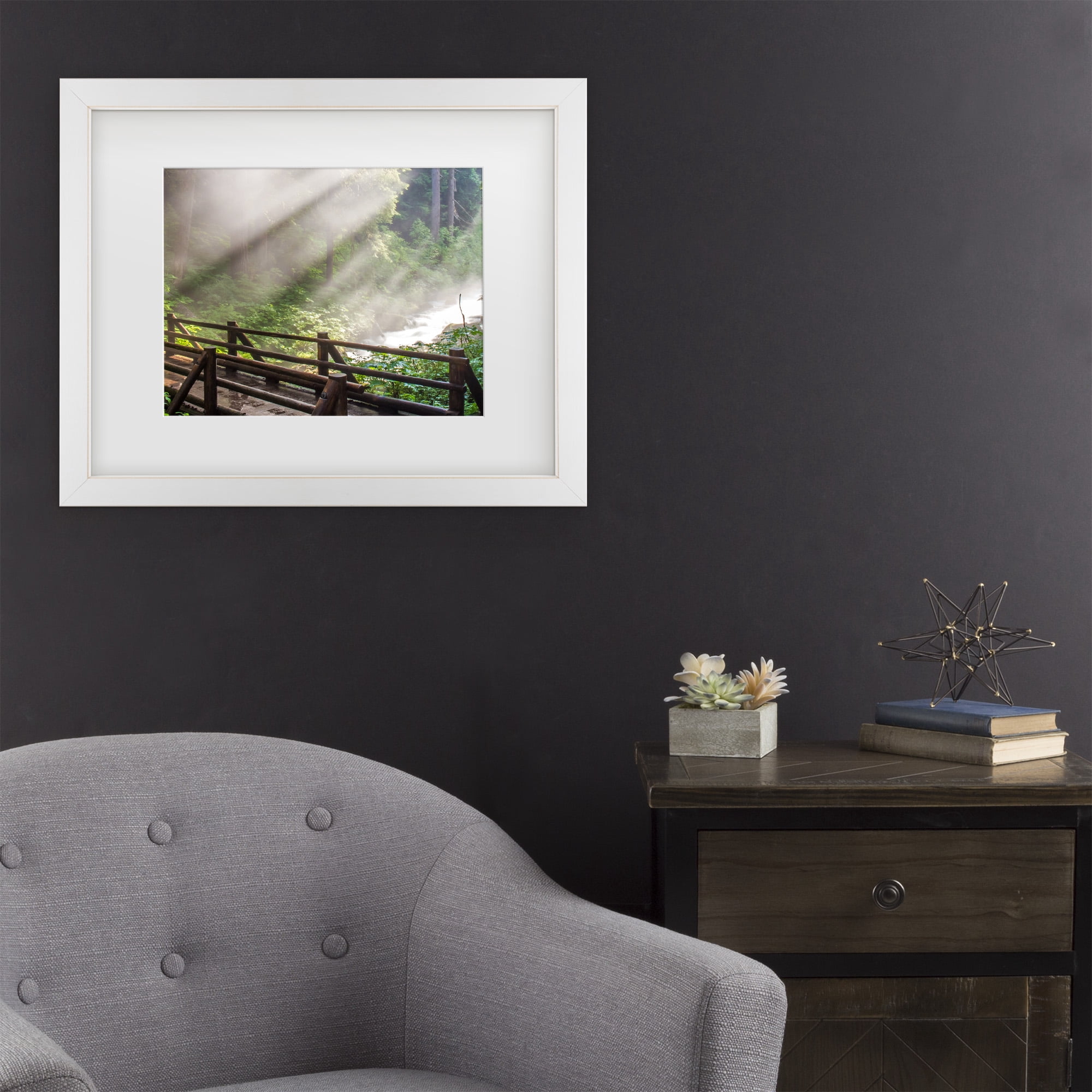 Trademark Fine Art 'Forest Sunlight' Canvas Art by Pierre Leclerc