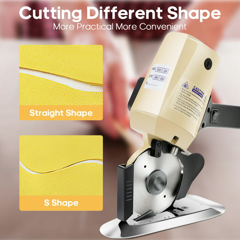 New Electric Cloth Cutter Fabric Cutting Machine 100 mm Round Blade