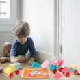 thumbnail image 4 of Bloques de construcción para maletero, niños, unisex, niño, ensamblaje de , bloques de construcción, juguetes de modelo CUTICAT Juguetes del maletero del coche, 4 of 8