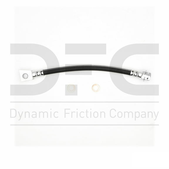 Rear Lower Right Dynamic Friction Company Brake Line Hose 350-42112 For 2003-2007 Jeep Liberty, 2005-2006 Jeep Wrangler