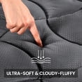 thumbnail image 3 of Cubrecolchón SLEEP ZONE King Cooling Grey Nanotex, 3 of 7